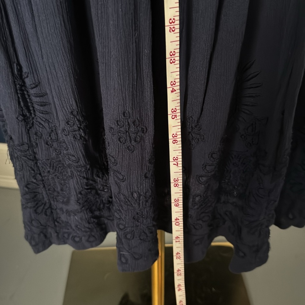 Navy Blue Flowy #maxi#freepeople